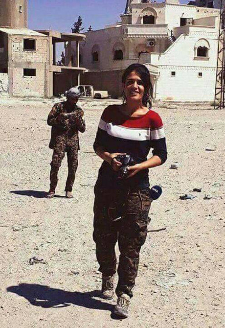 صحيفة العراق :مقتل صحفية كردية بنيران #داعش الارهابي في #سوريا