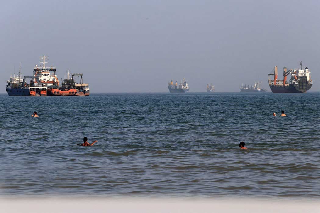 Tanker struck near Strait of Hormuz as Iran claims vessel ignored warnings