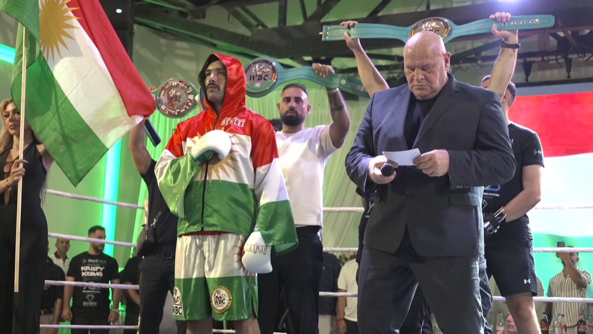 Kurdish boxer retains Germany championship in decisive match