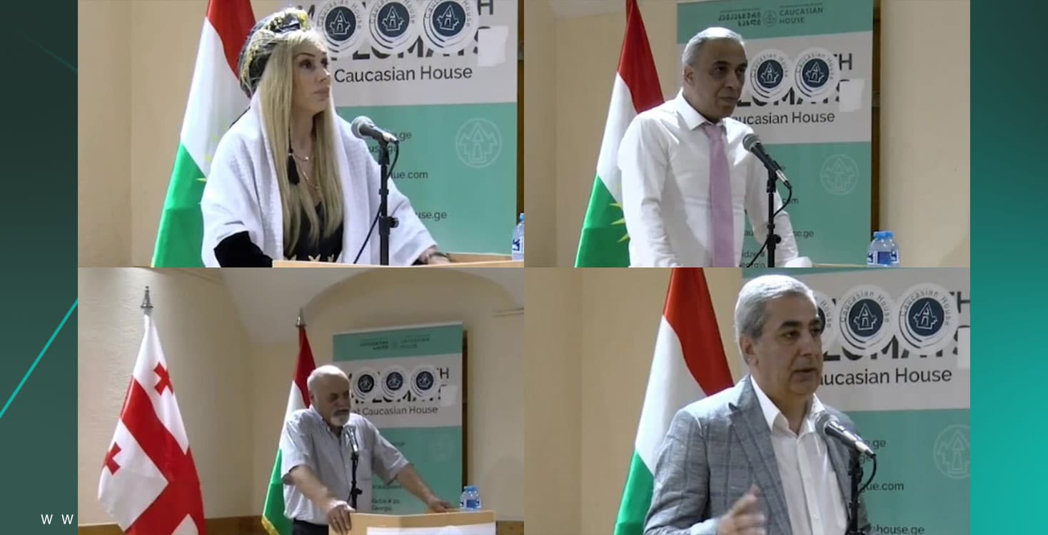 Gürcistan’da Ezidi Soykırımı anması