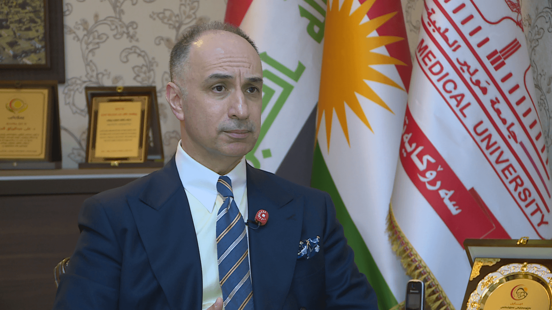 سەرۆکی زانکۆی هەولێری پزیشکی: ساڵانە ژمارەیەکی زۆر لە پزیشکان دەردەچن کە لە سەروو ئاستی پێویستین