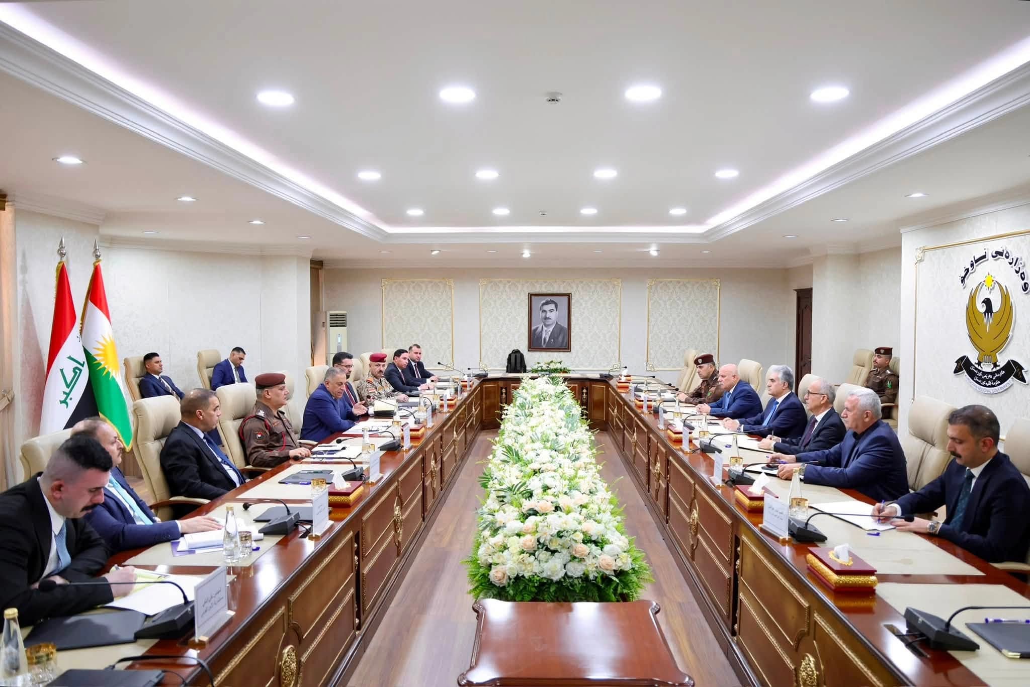 Erbil, Baghdad hold high-level talks on implementation of Iraq-Iran security pact