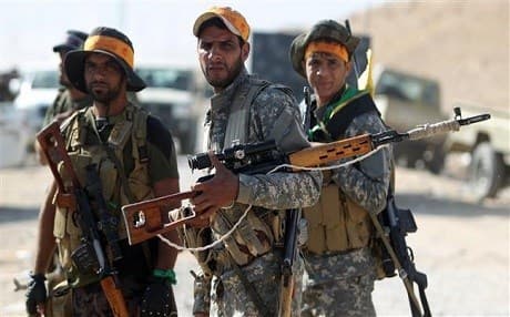 AFP file photo of the Shiite Hashd al-Shaabi militias.