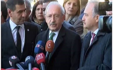 Kemal Kılıçdaroğlu, leader of the CHP.
