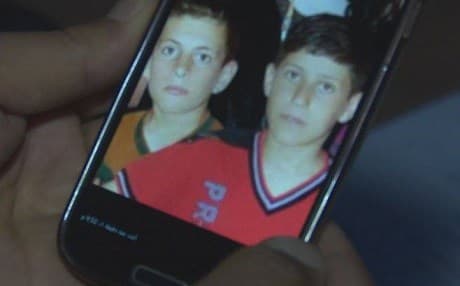 Amjad and Asaad are from Shingal. Only four or five of their family members have survived the genocide. Photo: Rudaw video
