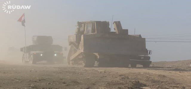 VIDEO: Iraqi forces prepare to launch attack against the ISIS positions in southernmost district of Maamun.