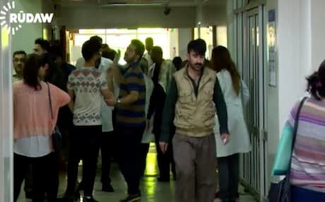 Erbil Rizgari Hospital. Photo: Rudaw video