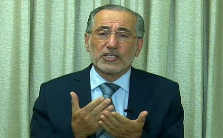 Mowaffak al-Rubaie, the former Iraqi National Security Adviser and a Shiite MP, speaks to Rudaw TV on September 16, 2017. Photo: Rudaw TV