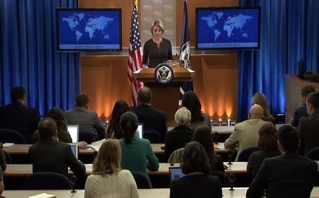 US State Department Spokesperson Heather Nauert on October 27. Photo: US State Dept
