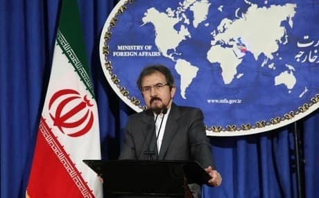 Berdevkê Wezareta Derve ya Îranê Behram Qasimî.