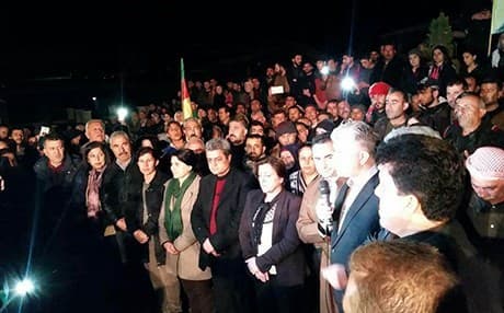 Şanda Parlamentoya Kurdistanê gehişte Efrîna Rojavayê Kurdistanê