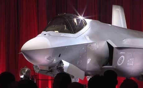 Turkey received its first F-35 Joint Strike fighter jet in a ceremony in Fort Worth, Texas on Thursday. Photo: Lockheed Martin/screengrab