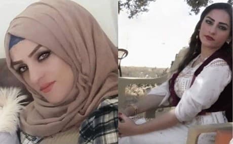 Sisters Arazu (left) and Hawnaz Tariq drowned on September 17, 2018, while trying to reach Greece where their Peshmerga father had residency. Composite photo: Rudaw via submission