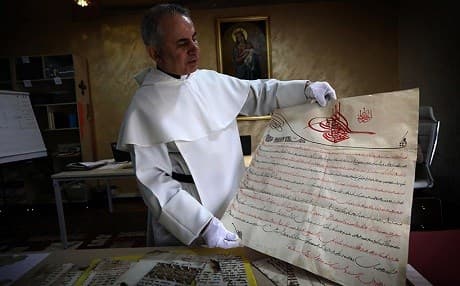 Fr. Najib Mikhael Moussa has been appointed Archbishop of Mosul. File photo: Safin Hamed/AFP