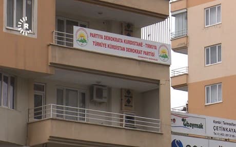 An office of the Kurdistan Democratic Party - Turkey. Photo: Rudaw TV