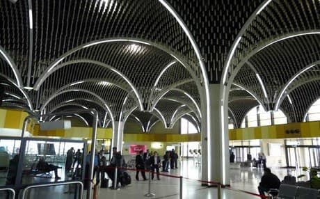 Baghdad International Airport is shown in this undated image. File photo: AP