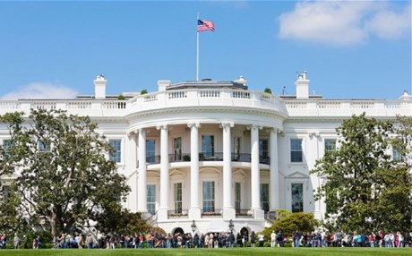 البيت الأبيض زينة عيد الميلاد صور