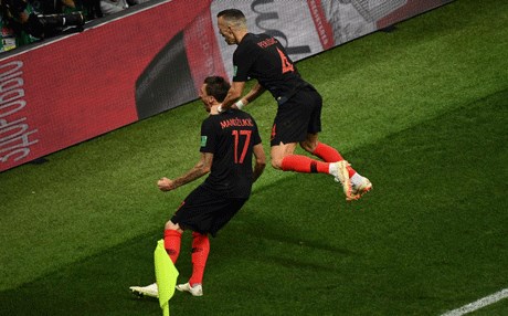 كرواتيا تفاجىء العالم وتتأهل الى المباراة...| رووداو.نيت