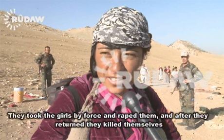 This woman tells the story of the Yezidi girls who committed suicide