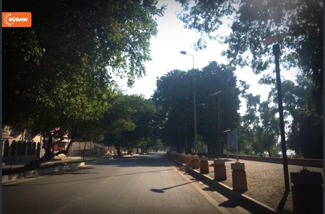 شوارع بغداد تخلو من حركة السيارات والمارة استعداد للاربعينية 7