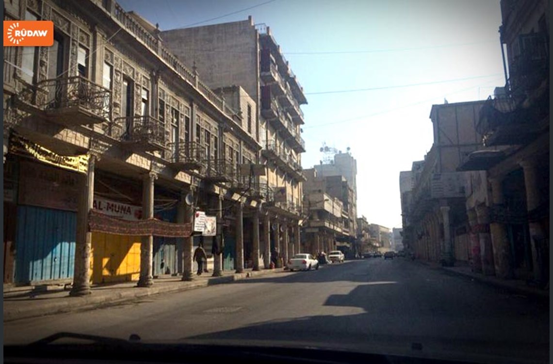 شوارع بغداد تخلو من حركة السيارات والمارة استعداد للاربعينية 8