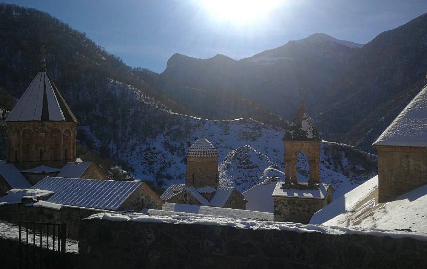 The Armenian monastery of Dadivank in December 2020. Photo: Irina Safaryan
