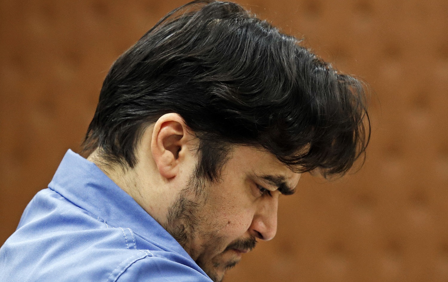 Ruhollah Zam was executed on December 12, on charges of "corruption on earth" and working with a hostile country. Photo: Ali Shirband/ Mizan News Agency/ AFP