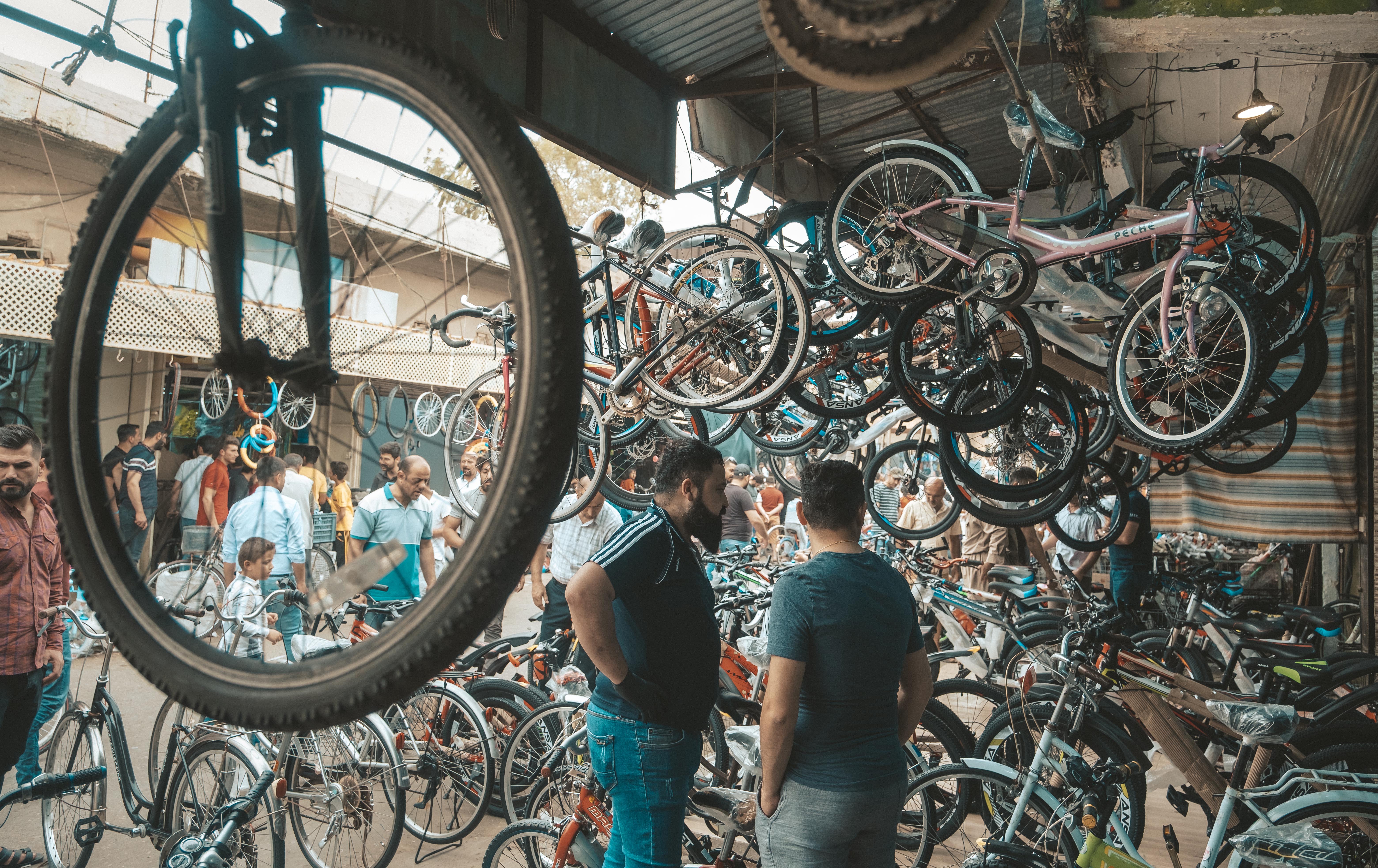 ئەمساڵ وەرزی فرۆشتنی پایسکل پێشکەوت. وێنە: بڵند تاهیر