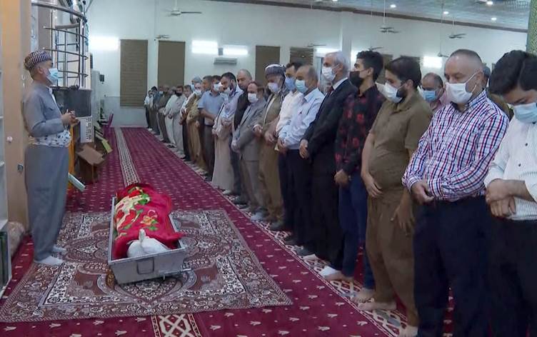 Gazi Salih için cenaze namazı kılındı