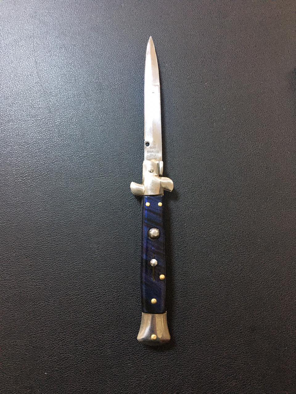 ئەو چەقۆیەی تاوانەکەی پێ کراوە. وێنە: پۆلیسی هەولێر