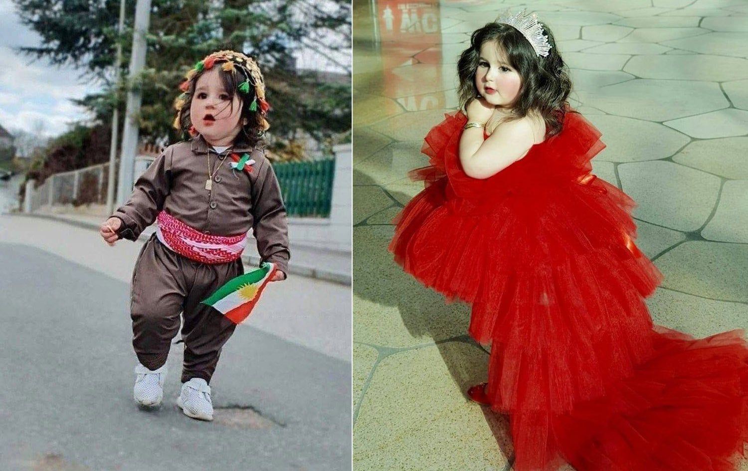 لیڤانا نمایشی جلوبەرگ دەکات