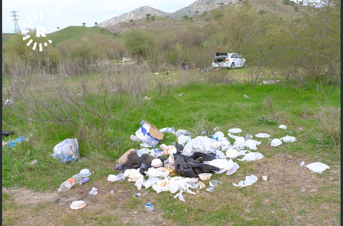 پیسکردنی سەیرانگەی شێخ توراب. وێنە: بڵند تاهیر - رووداو