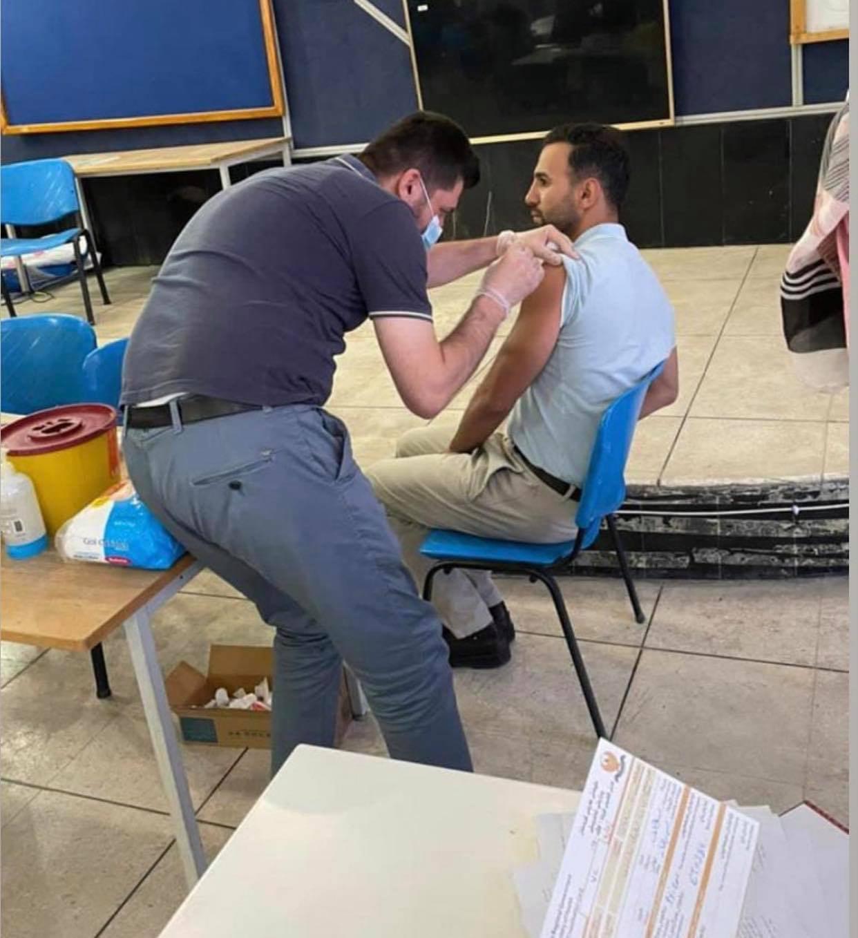 ساتی وەرگرتنی قورچکەی دووەمی ڤاکسین لەلایەن چیا نەوشیروان مستەفاوە