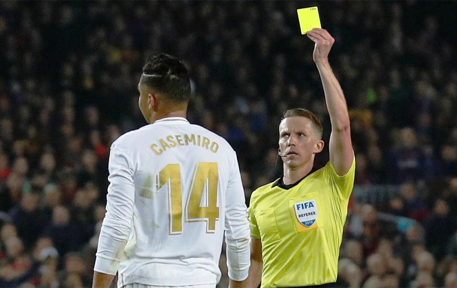 کاسێمیرۆ لەم وەرزەی لالیگادا 9 کارتی زەردی وەرگرتووە