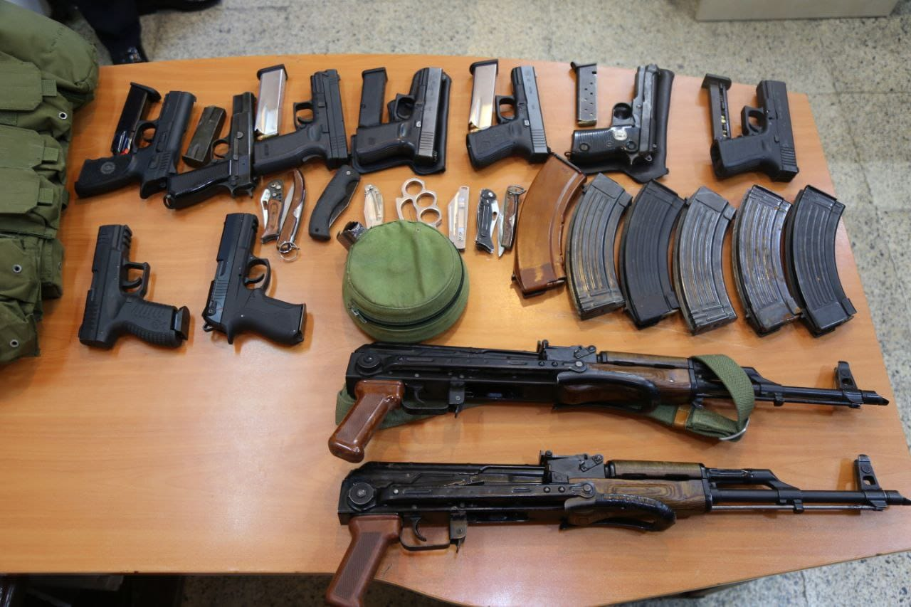 دەستبەسەرداگرتنی چەکی بێمۆڵەت لەلایەن هێزە ئەمنییەکانی سلێمانییەوە