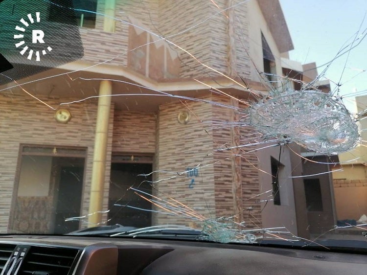 Otomobîla tîma Rûdawê li Şingalê