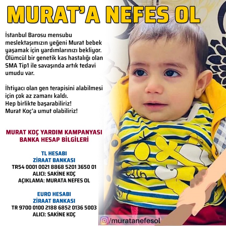Murat'a nefes ol kampanyası afişi