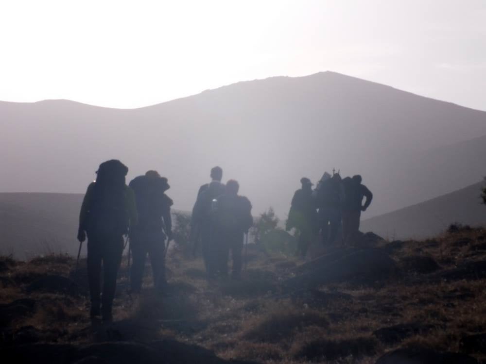 شاخەوانان لەسەر چیاکە