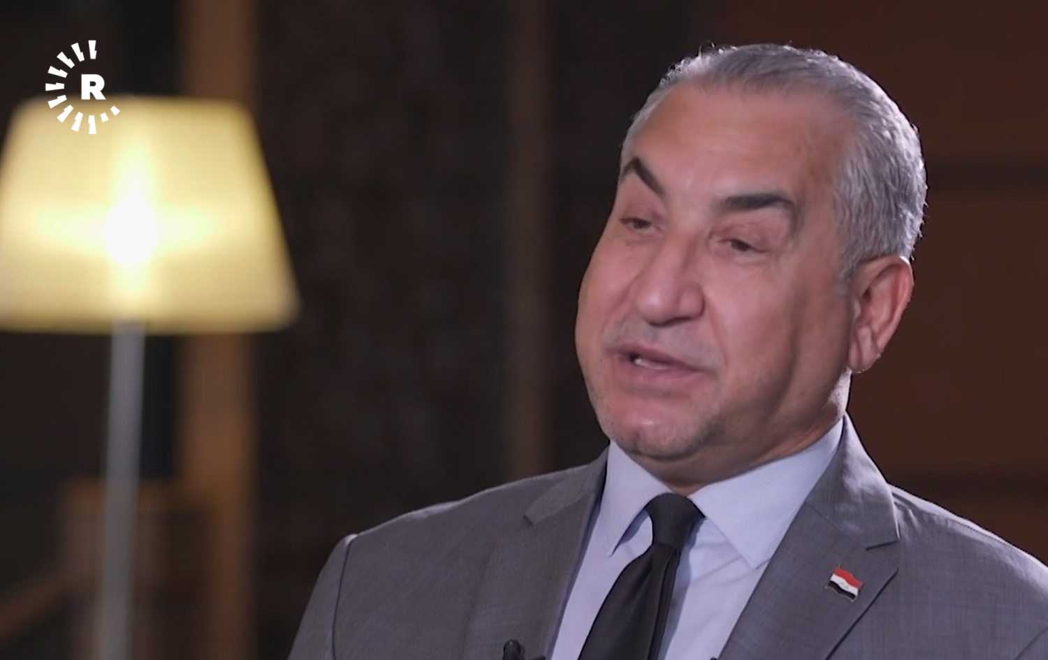 Dr. Jassim Al-Falahi, Deputy Minister of Health and Environment and head of environment policy for the Iraqi government spoke with Rudaw's Bestoon Khalid on June 2, 2021. Photo: Rudaw