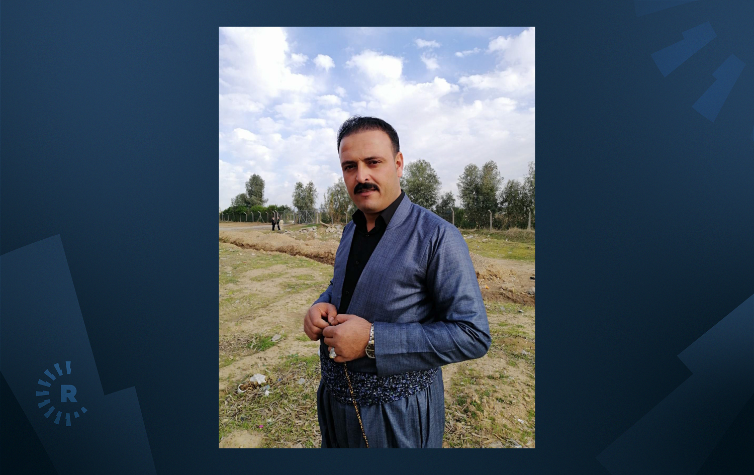 Omer Tofiq, the sixth Peshmerga who died due to his injuries in an ISIS attack in Diyala province. Photo: submitted by his relative, Sherzad Mohammed