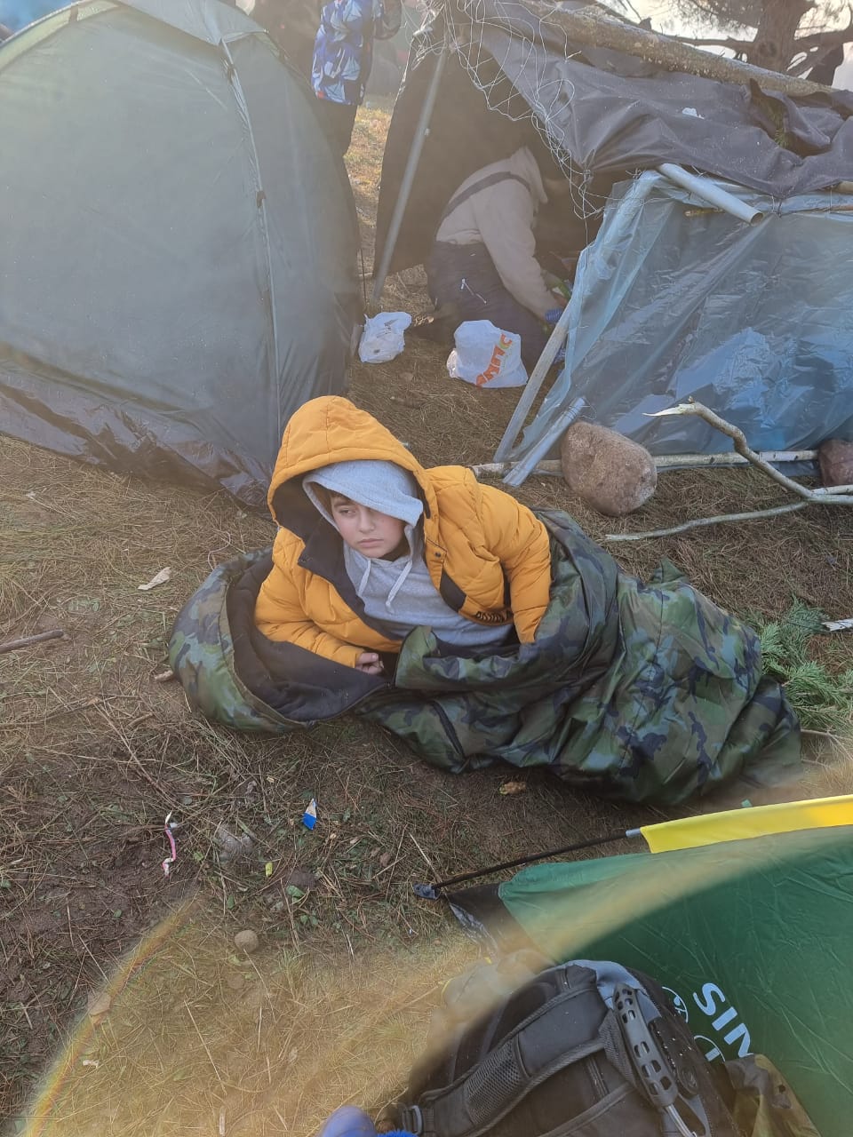 تەمەن سەنگەر لەسەر سنووری بێلاڕووس-پۆڵەندا تەمەن سەنگەر لەسەر سنووری بێلاڕووس-پۆڵەندا