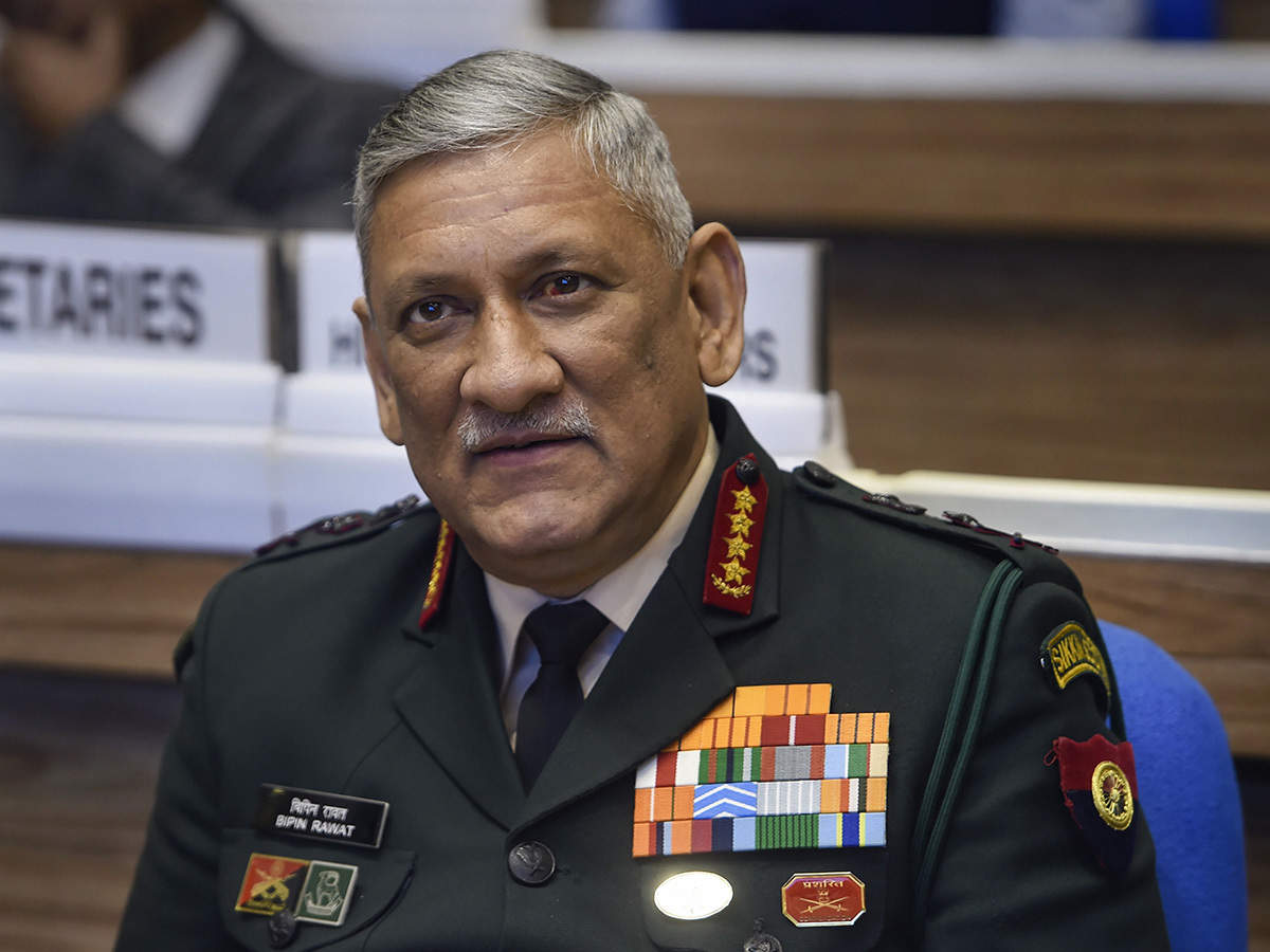 Hindistan Genelkurmay Başkanı General Bipin Rawat