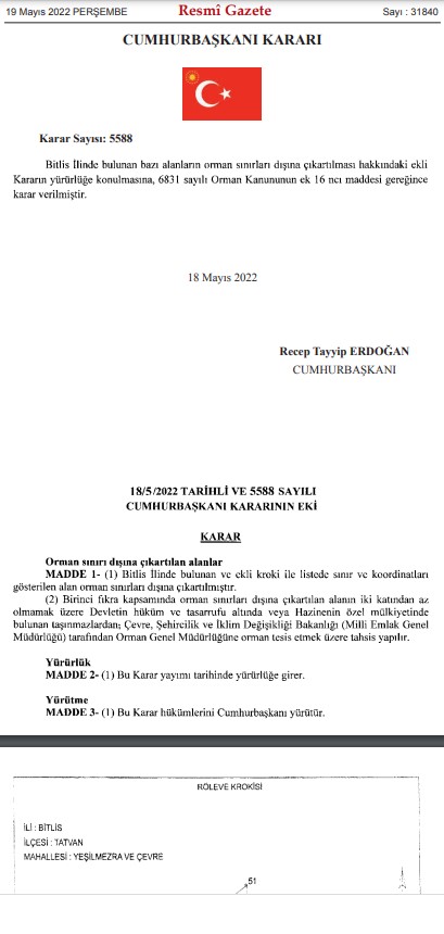 Kaynak: Resmi Gazete