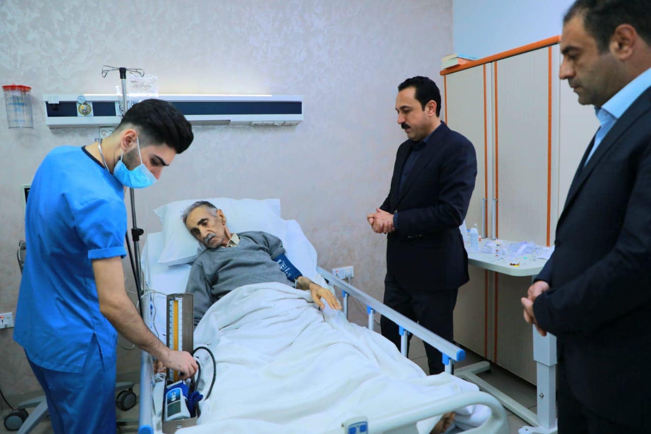 پارێزگاری هەولێر سەردانی عەزیز گەردی دەکات پارێزگاری هەولێر سەردانی عەزیز گەردی دەکات