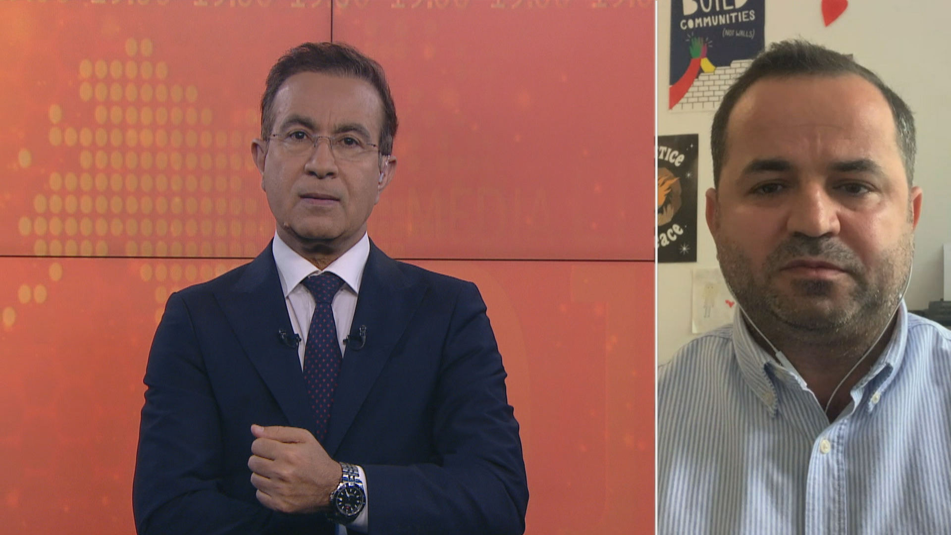 Bassam Alahmad speaks to Rudaw on June 6, 2022. Photo: screengrab/Rudaw