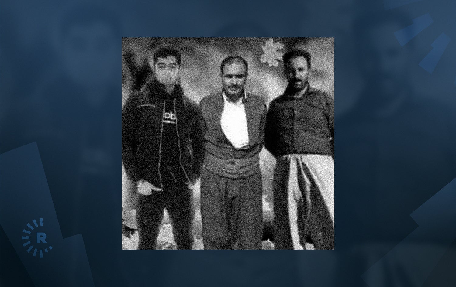 From left: Barzan Mihani, Bahlul Saydanifar, and Asaad Saydanifar. Photo: family archives