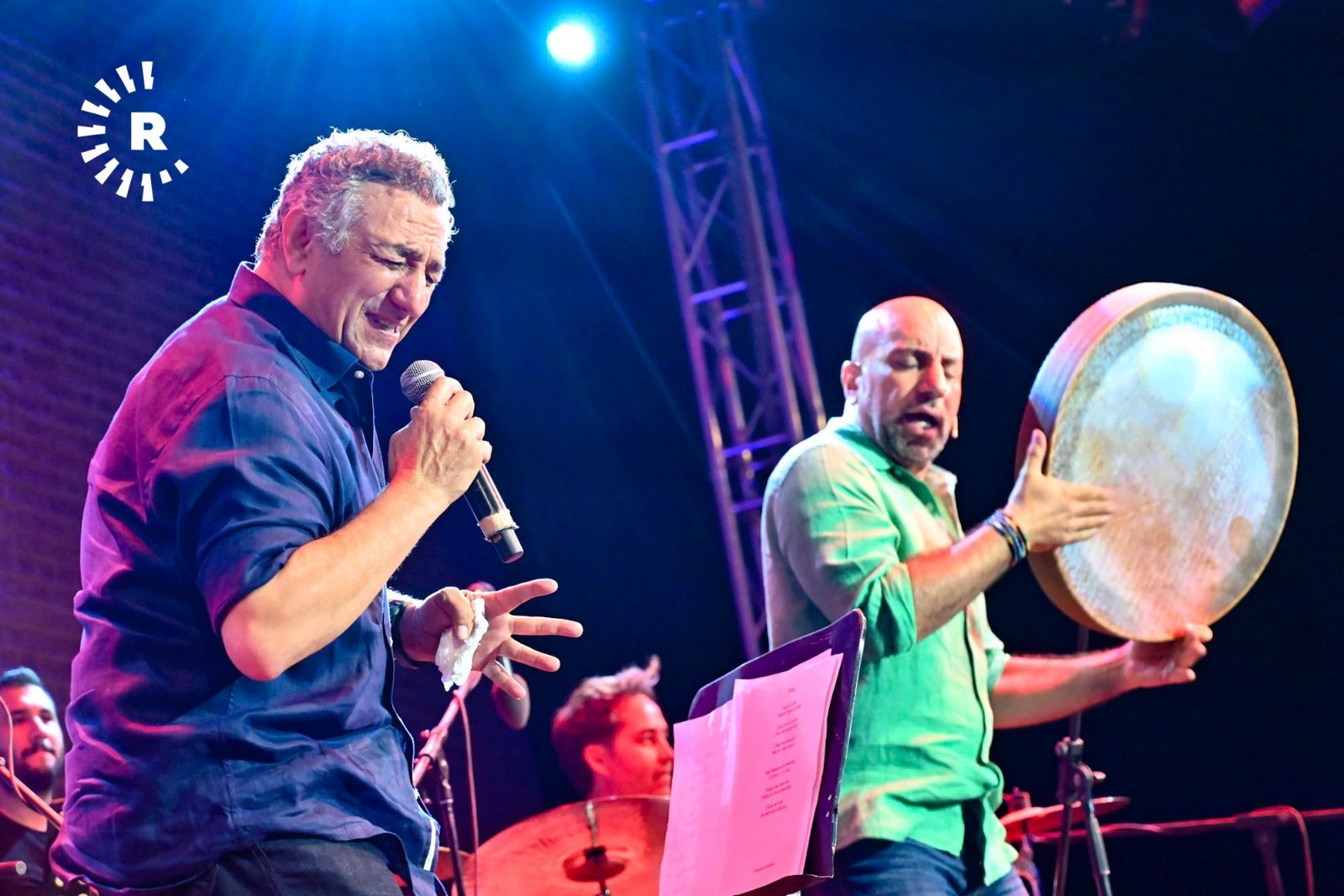 Xêro Ebas li ser Keleha Hewlêrê konsertek li dar xist