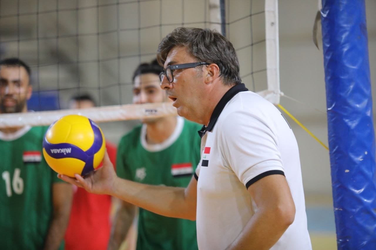 ڤێچێنزۆ ناچی، راهێنەری هەڵبژاردەی بالەی لاوانی عێراق