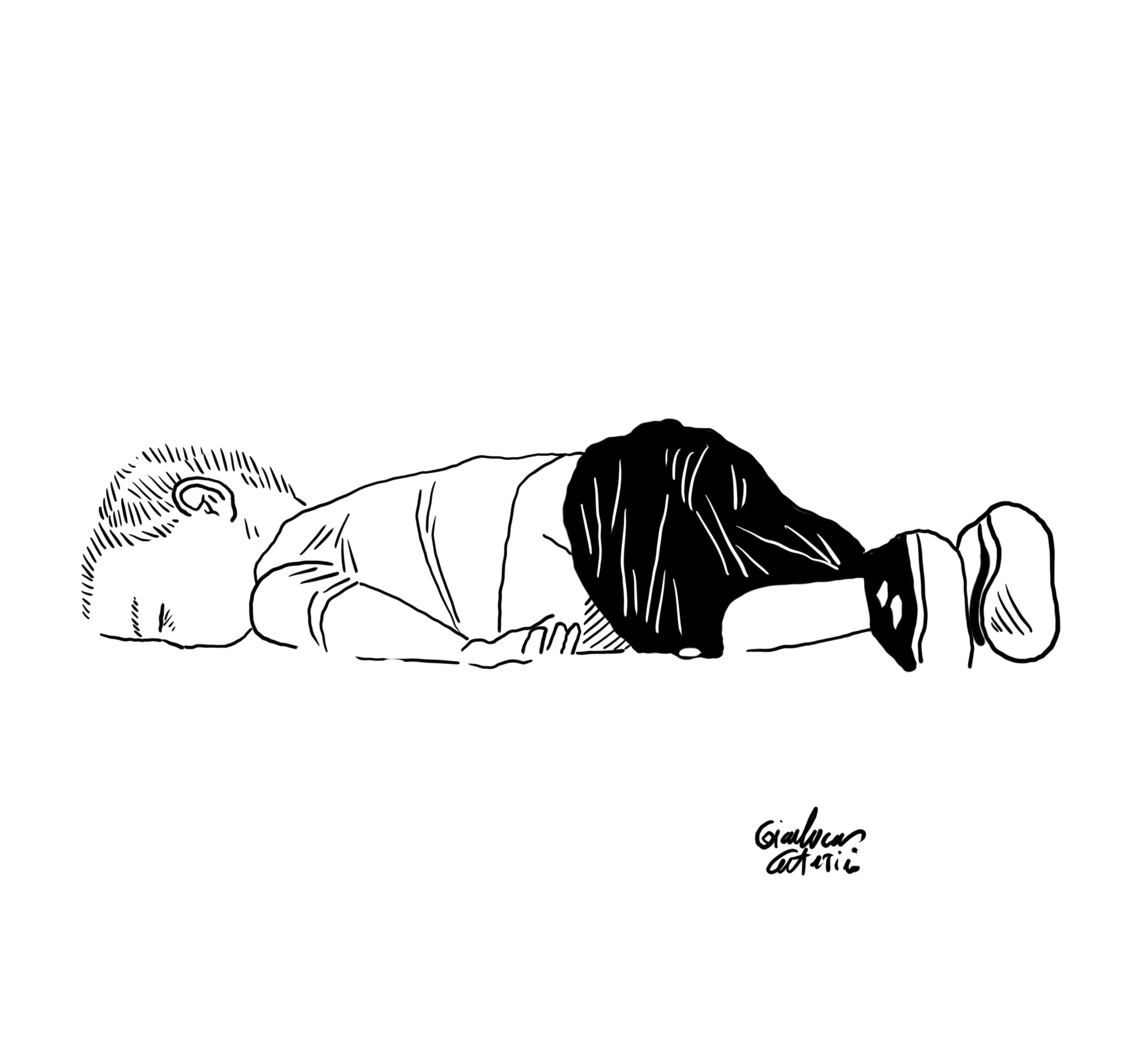 Alan Kurdi / Gianluca Costantini