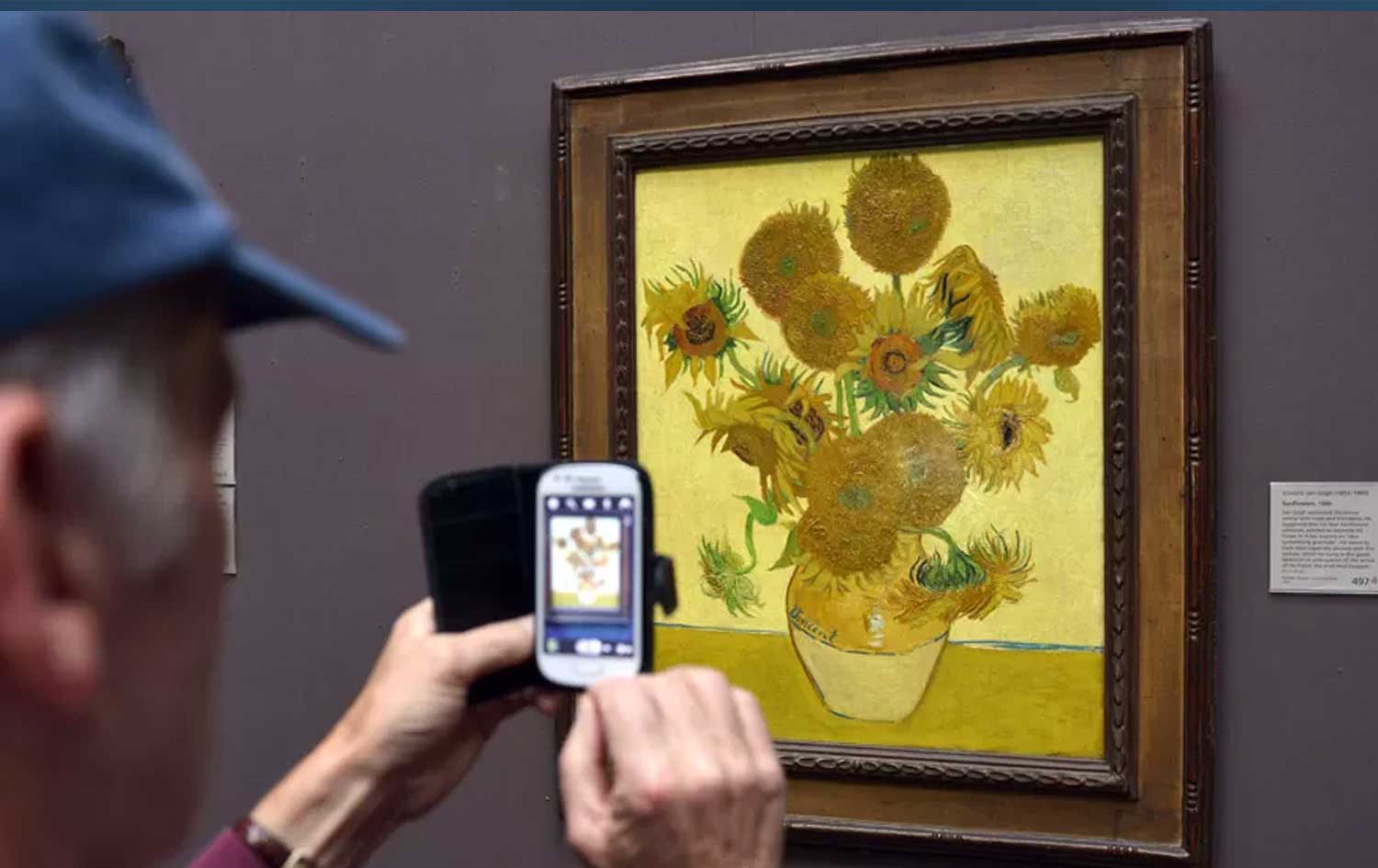 تابلۆکەی ڤان کۆخ پێش ئەوەی 'بشێوێندرێت'